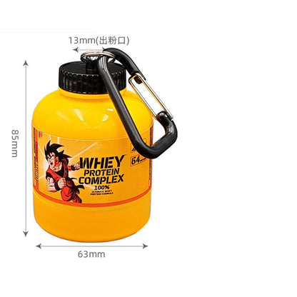 Protein Powder Container Keychain