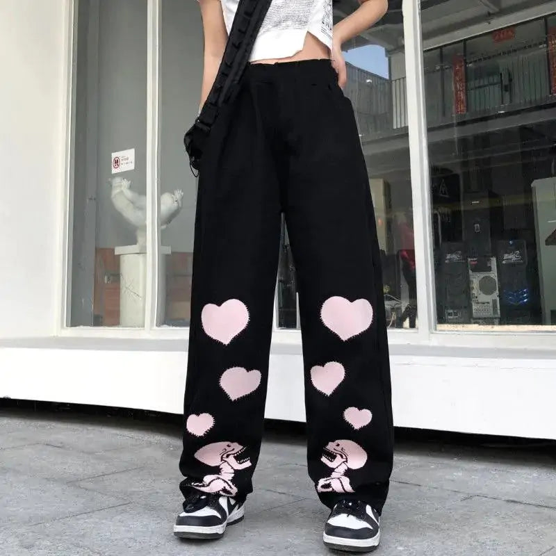 Women Love Skull Bone Pants